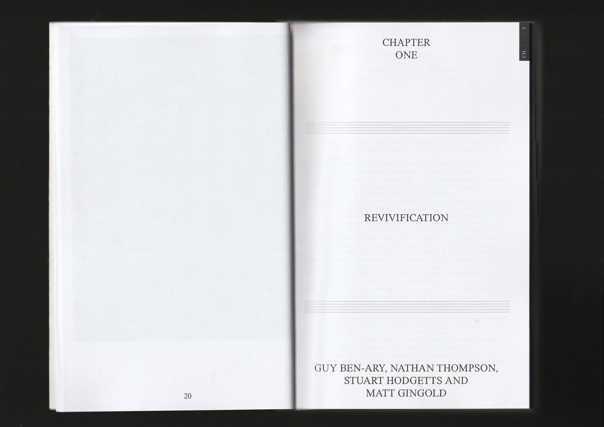 Revivification — The Book